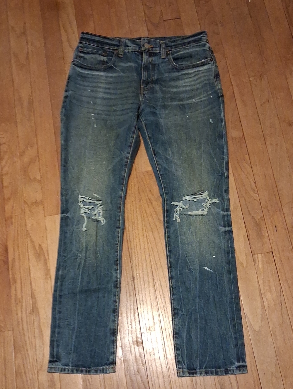 lucky brand jeans 223 straight leg pants mens 31x32